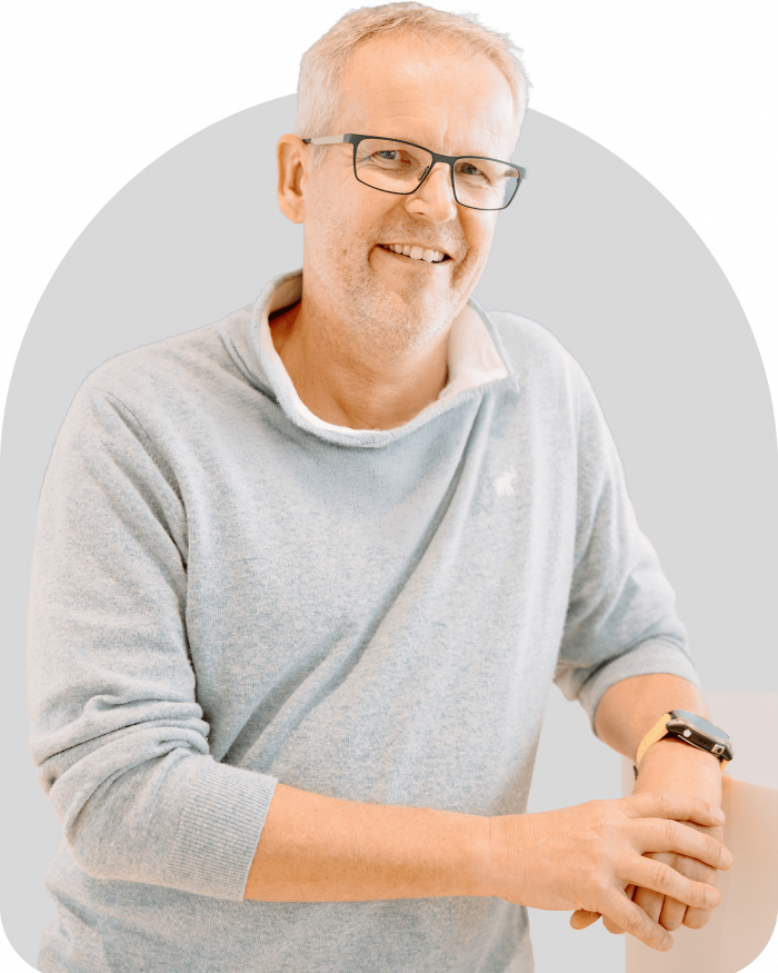 Dr. Brunner im Portrait.